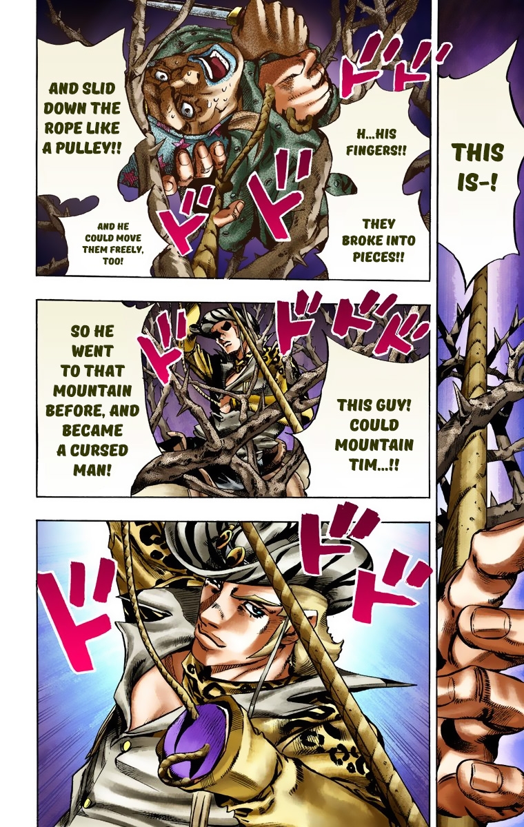JoJo's Bizarre Adventure Steel Ball Run Colored Manga