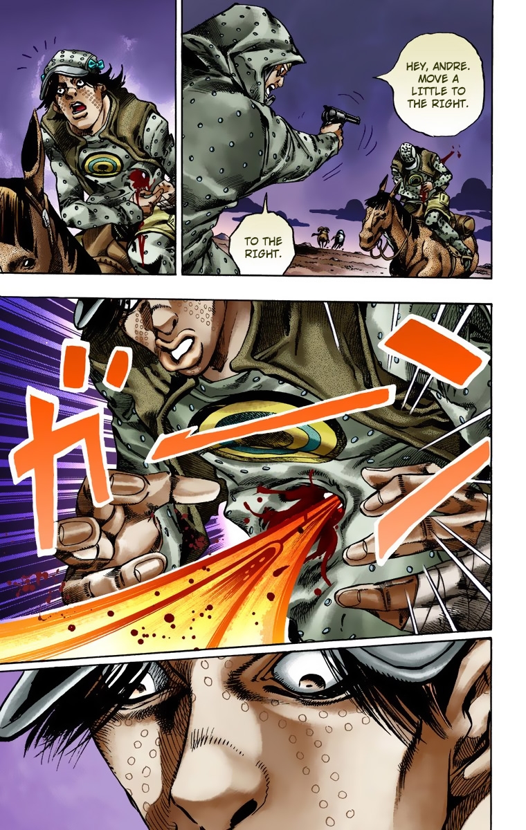 JoJo's Bizarre Adventure Steel Ball Run Colored Manga