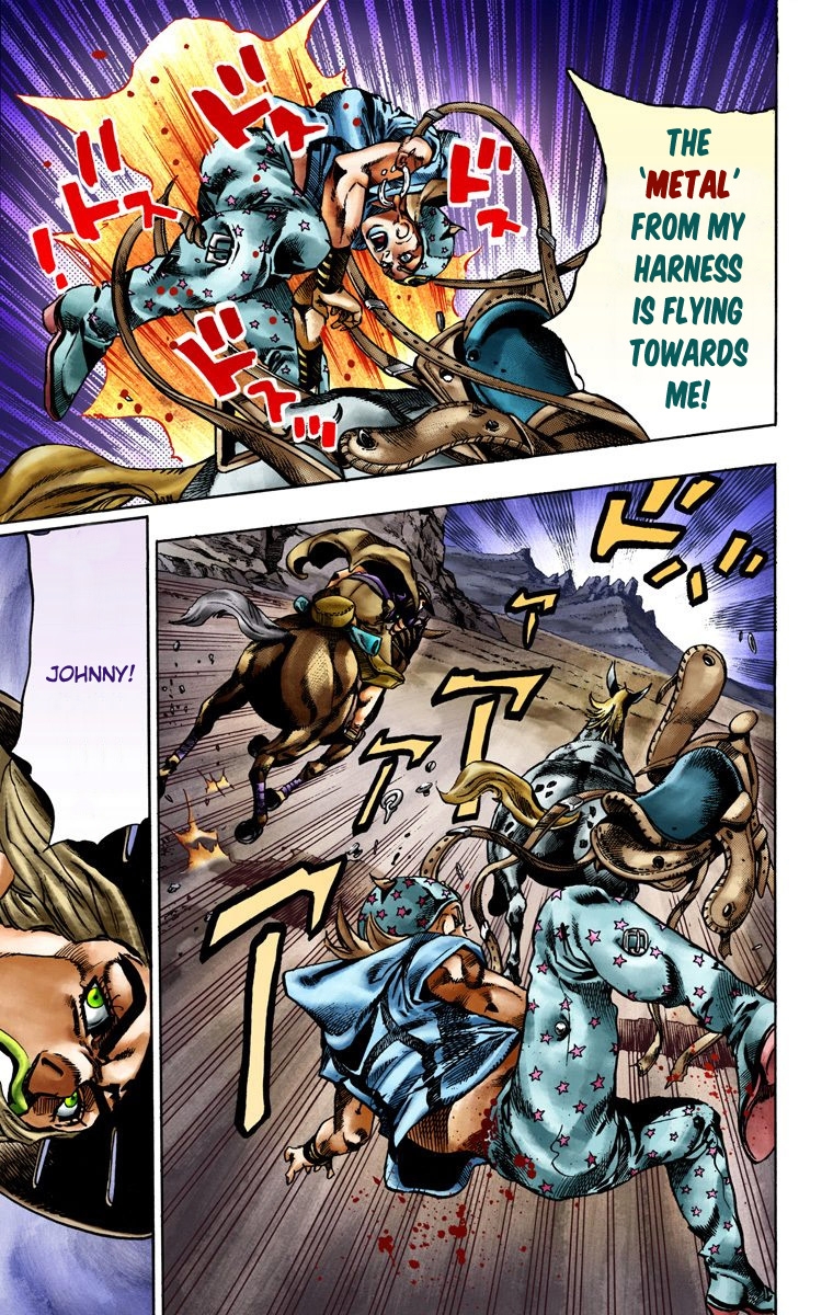 JoJo's Bizarre Adventure Steel Ball Run Colored Manga