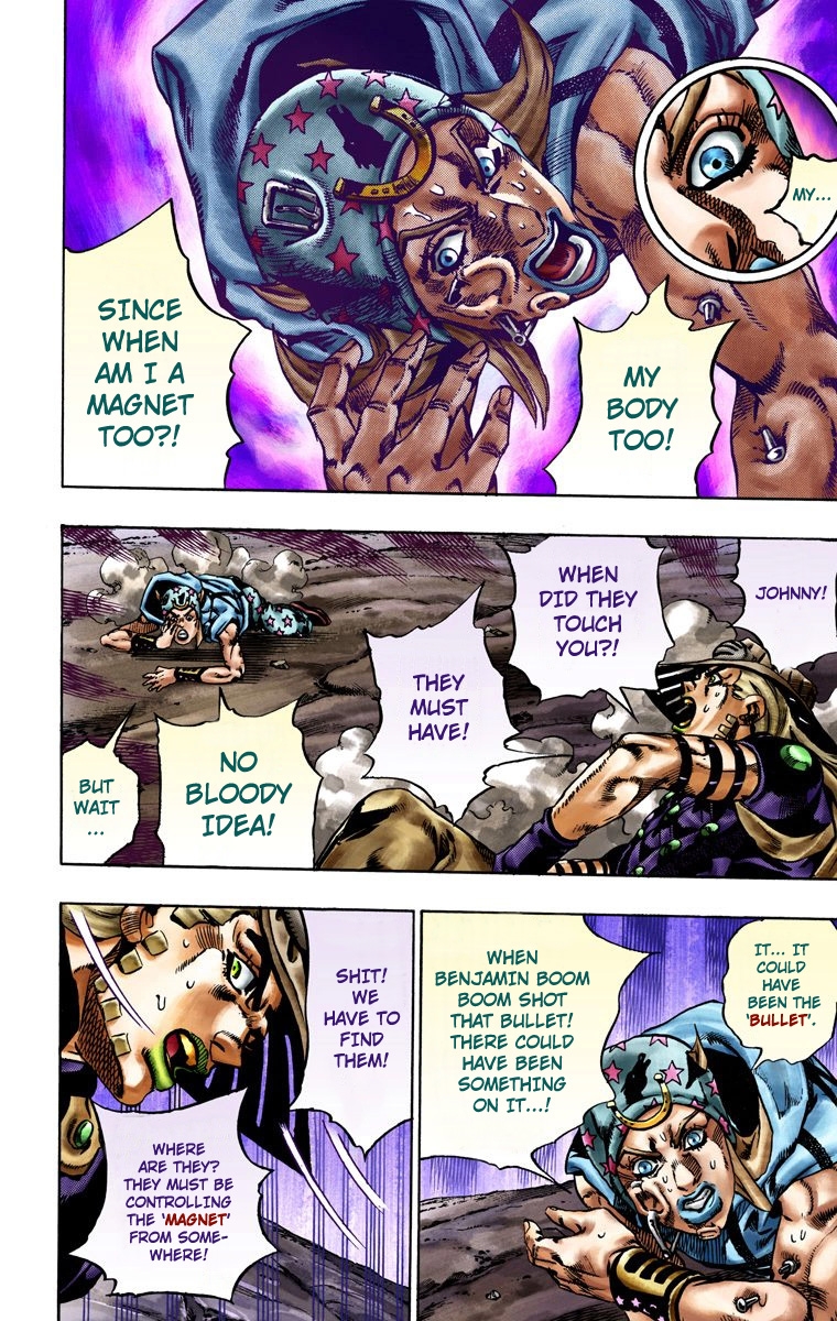 JoJo's Bizarre Adventure Steel Ball Run Colored Manga