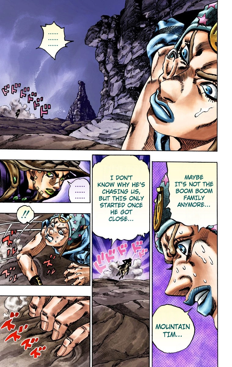 JoJo's Bizarre Adventure Steel Ball Run Colored Manga