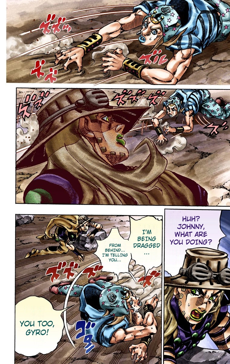 JoJo's Bizarre Adventure Steel Ball Run Colored Manga