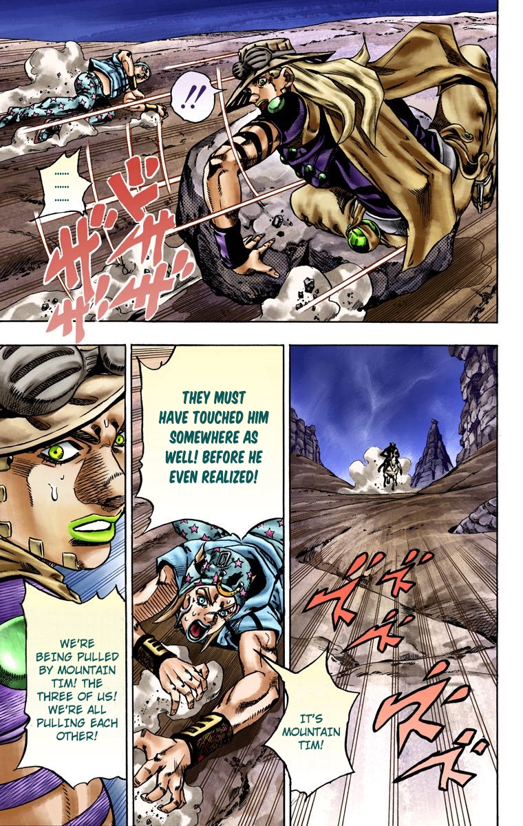 JoJo's Bizarre Adventure Steel Ball Run Colored Manga