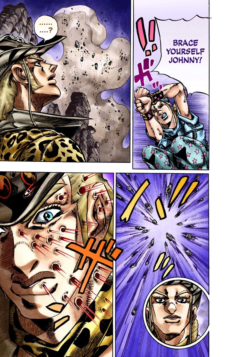 JoJo's Bizarre Adventure Steel Ball Run Colored Manga