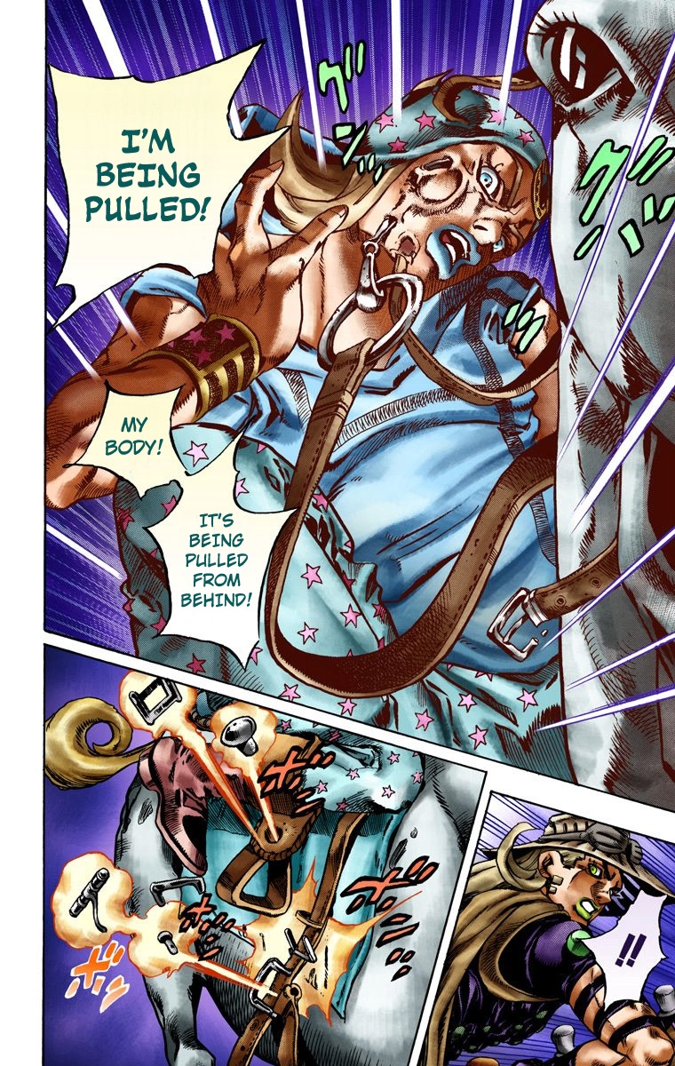 JoJo's Bizarre Adventure Steel Ball Run Colored Manga