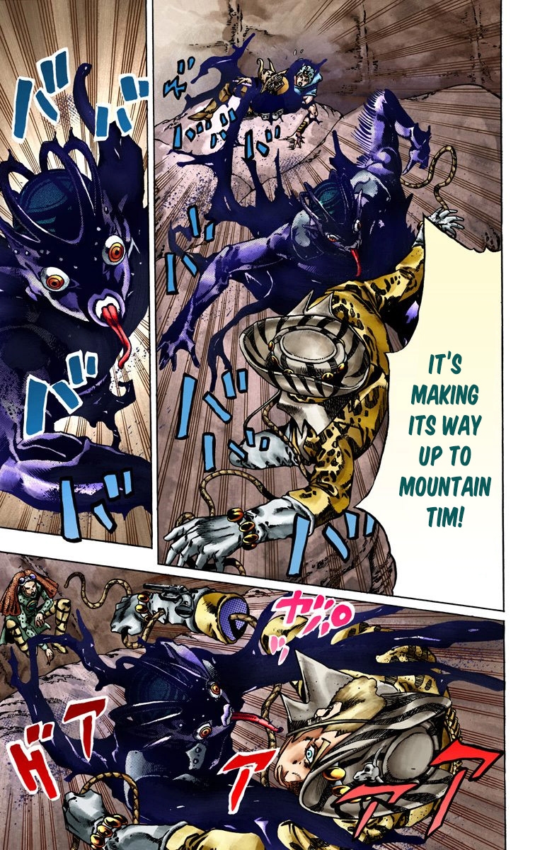 JoJo's Bizarre Adventure Steel Ball Run Colored Manga