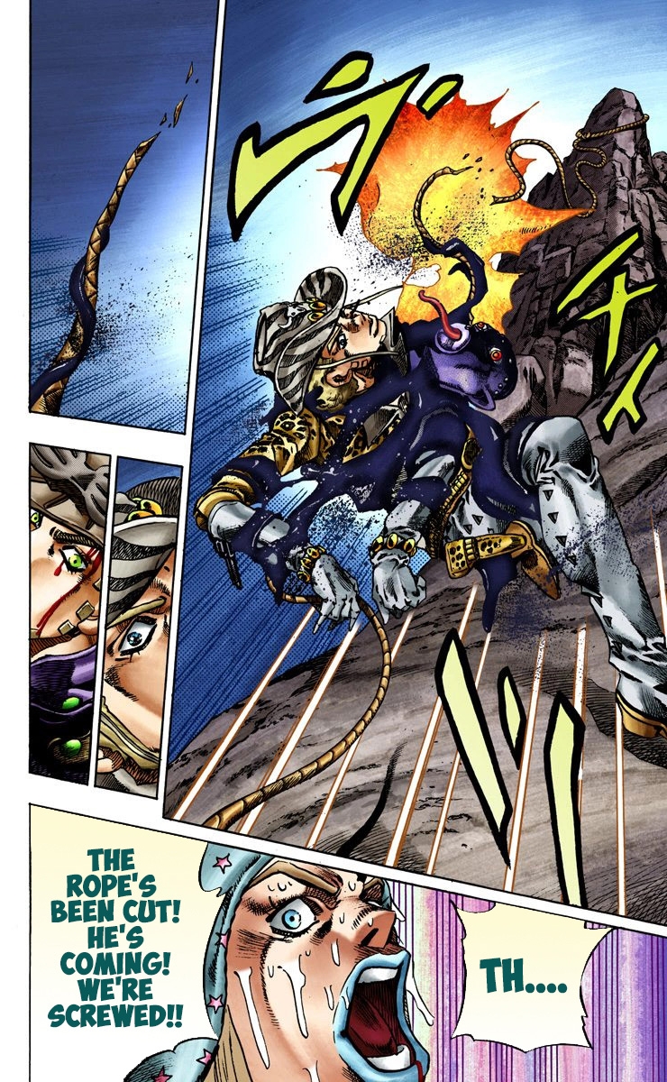 JoJo's Bizarre Adventure Steel Ball Run Colored Manga