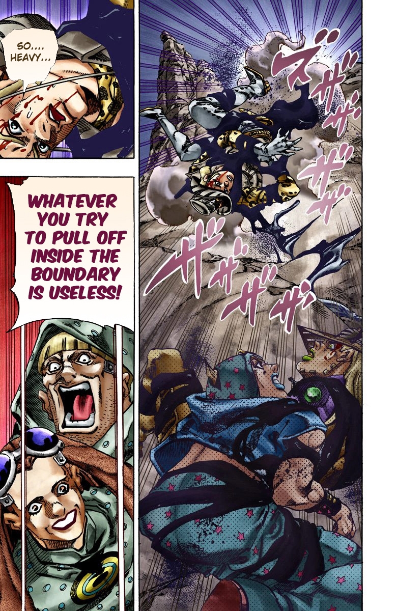 JoJo's Bizarre Adventure Steel Ball Run Colored Manga
