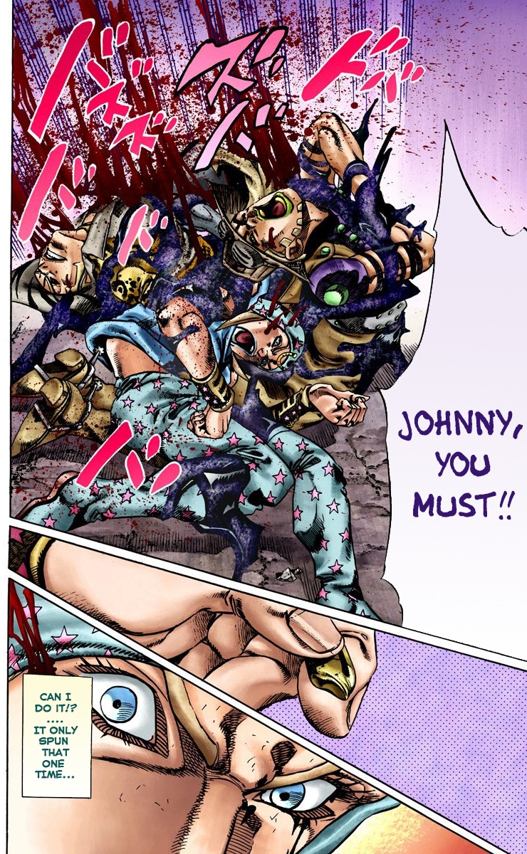 JoJo's Bizarre Adventure Steel Ball Run Colored Manga