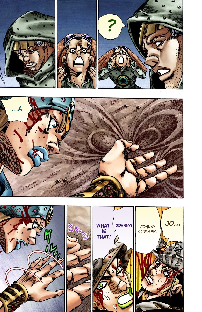 JoJo's Bizarre Adventure Steel Ball Run Colored Manga