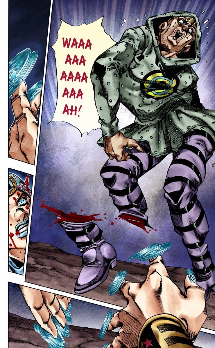 JoJo's Bizarre Adventure Steel Ball Run Colored Manga