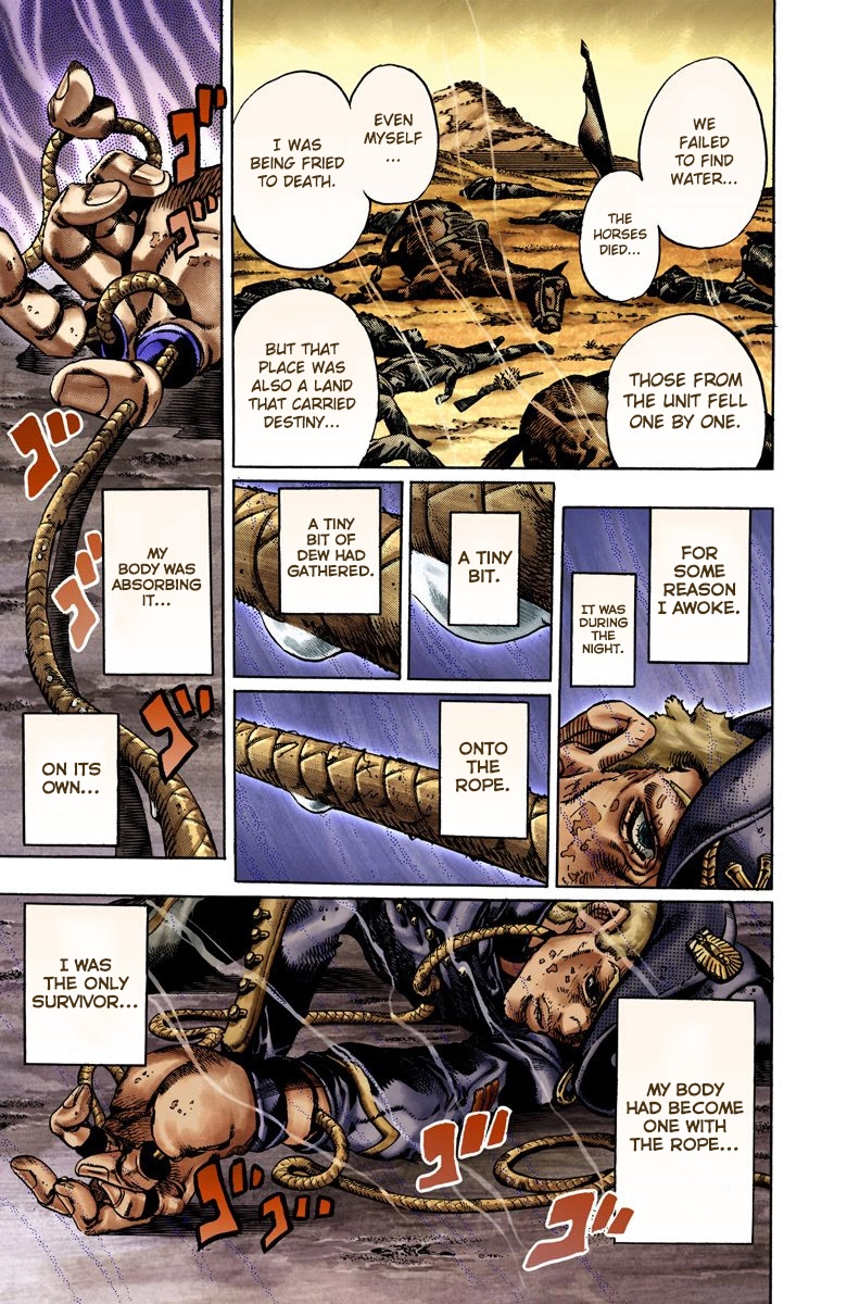 JoJo's Bizarre Adventure Steel Ball Run Colored Manga