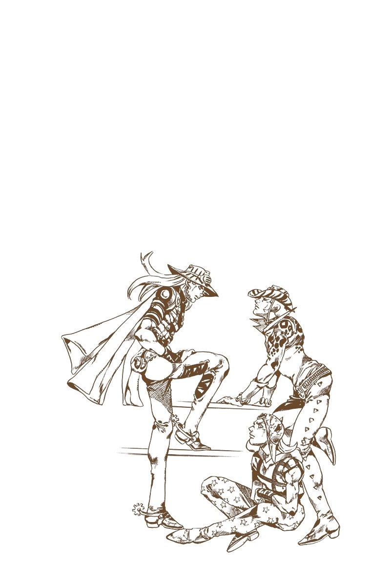 JoJo's Bizarre Adventure Steel Ball Run Colored Manga