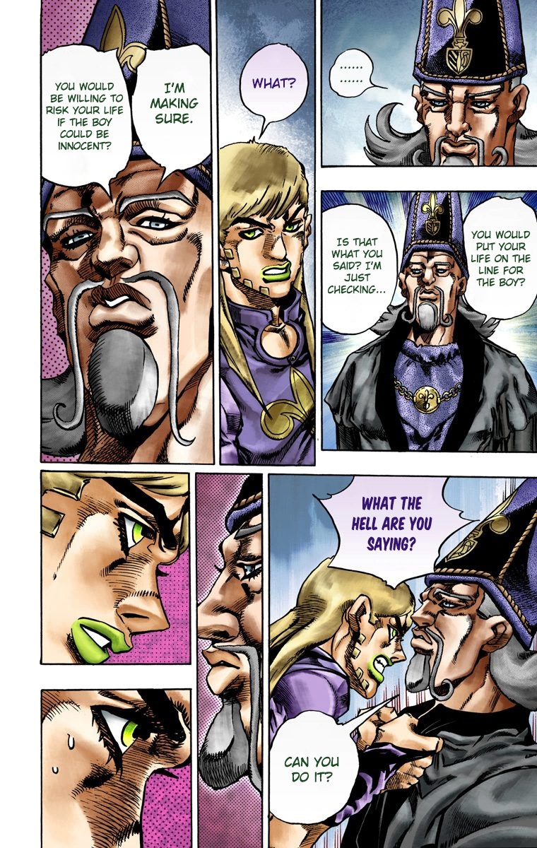 JoJo's Bizarre Adventure Steel Ball Run Colored Manga