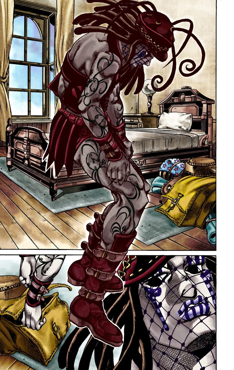 JoJo's Bizarre Adventure Steel Ball Run Colored Manga