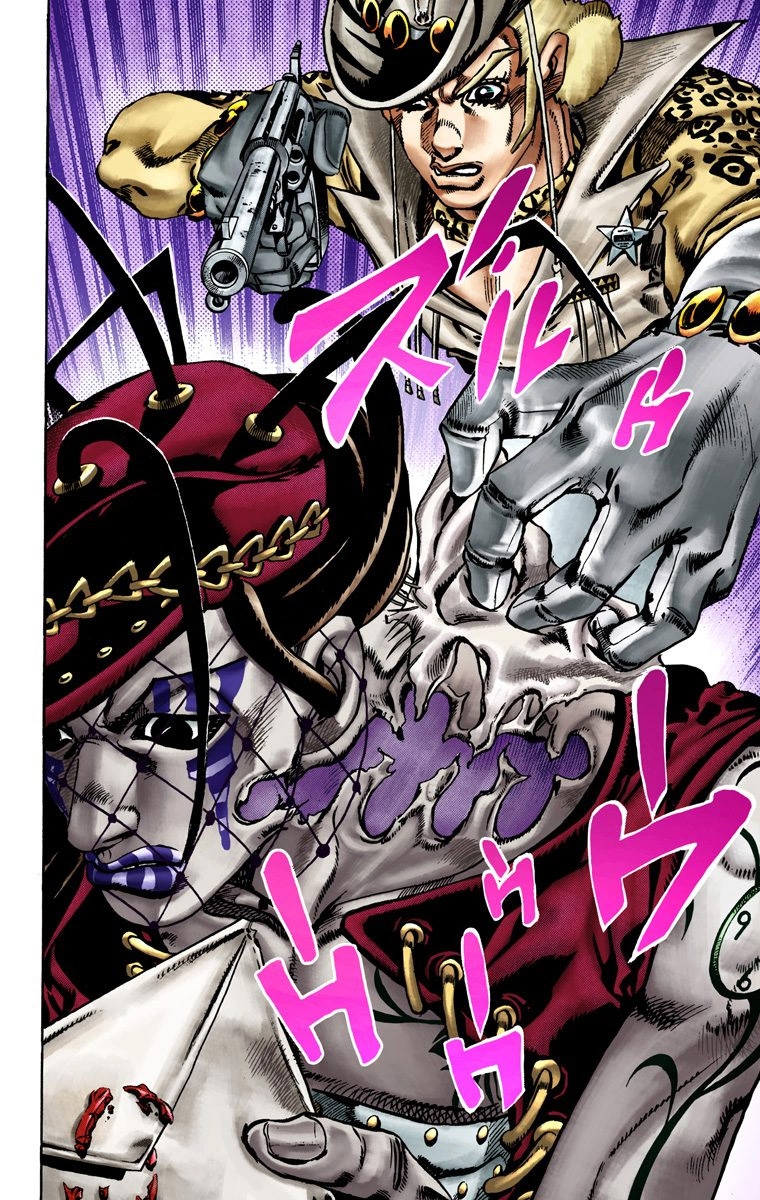 JoJo's Bizarre Adventure Steel Ball Run Colored Manga
