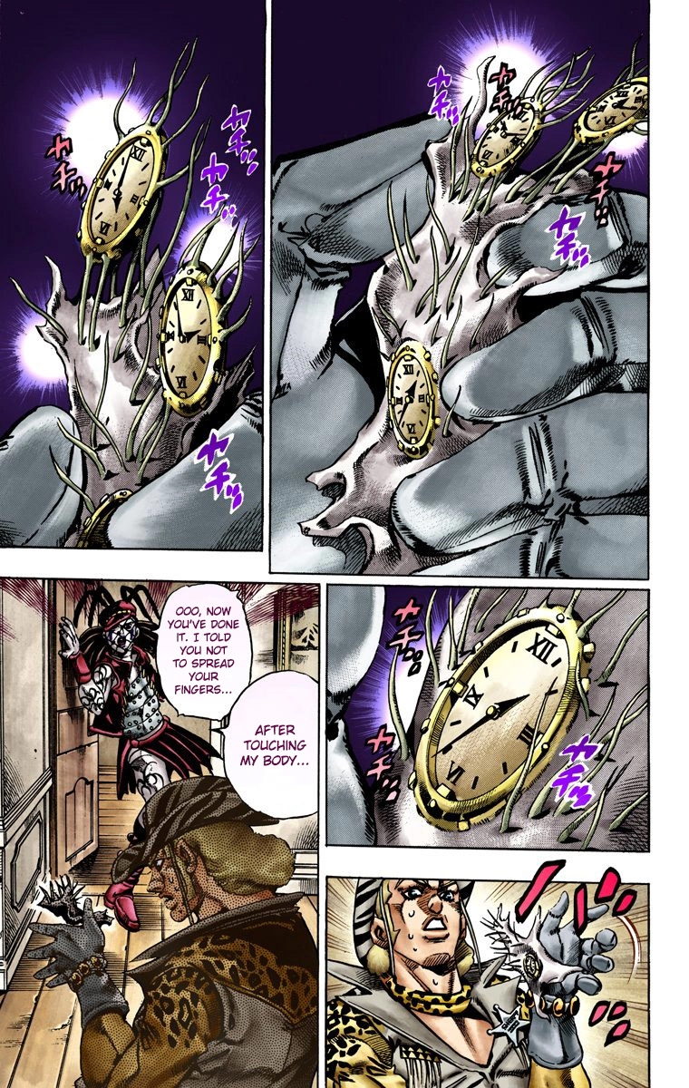 JoJo's Bizarre Adventure Steel Ball Run Colored Manga