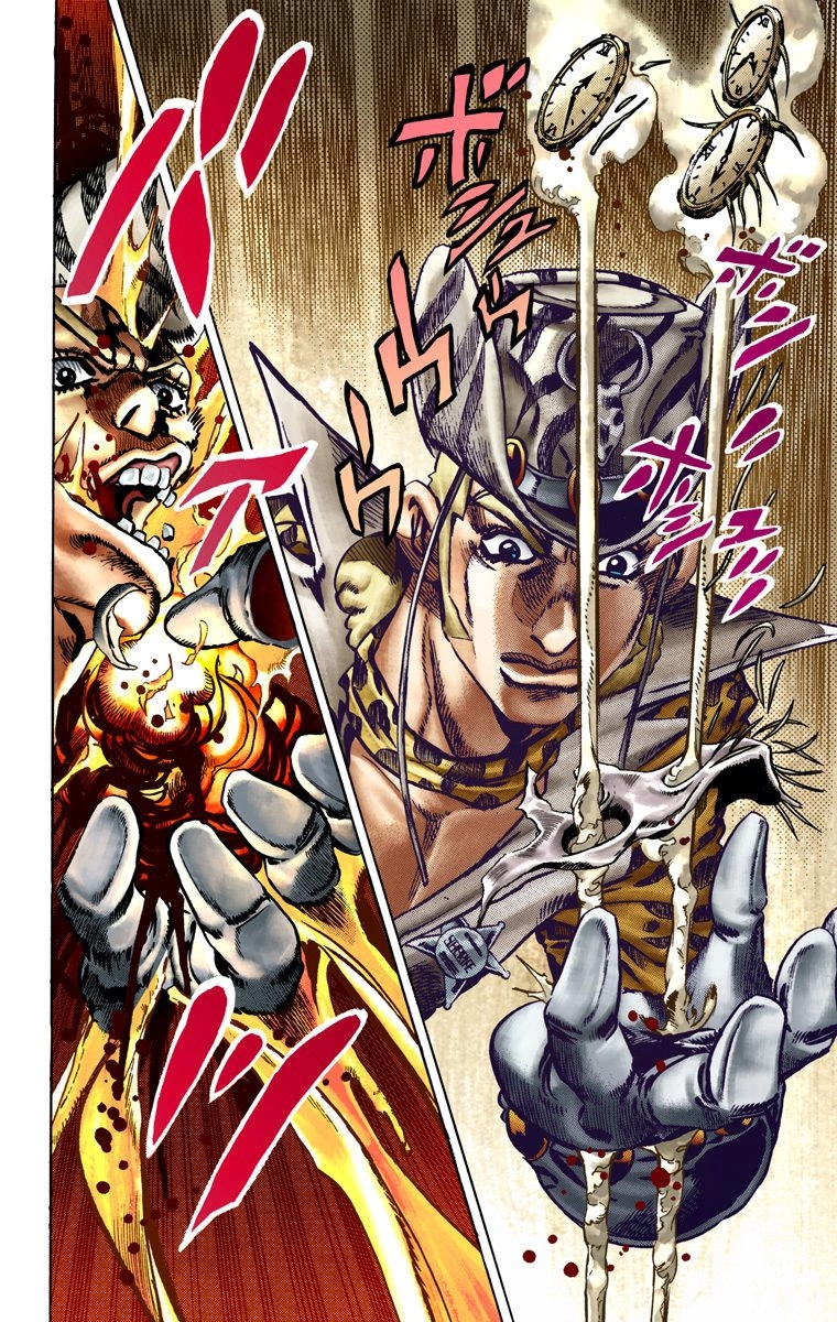 JoJo's Bizarre Adventure Steel Ball Run Colored Manga