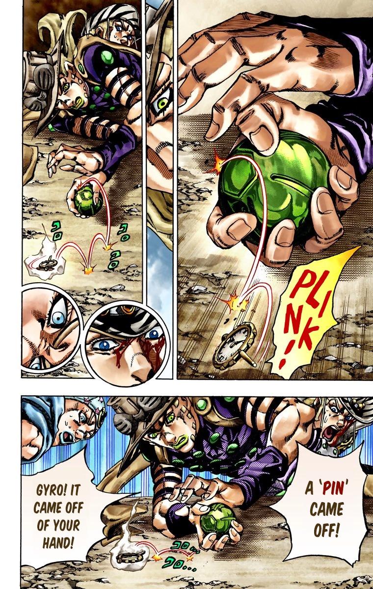 JoJo's Bizarre Adventure Steel Ball Run Colored Manga
