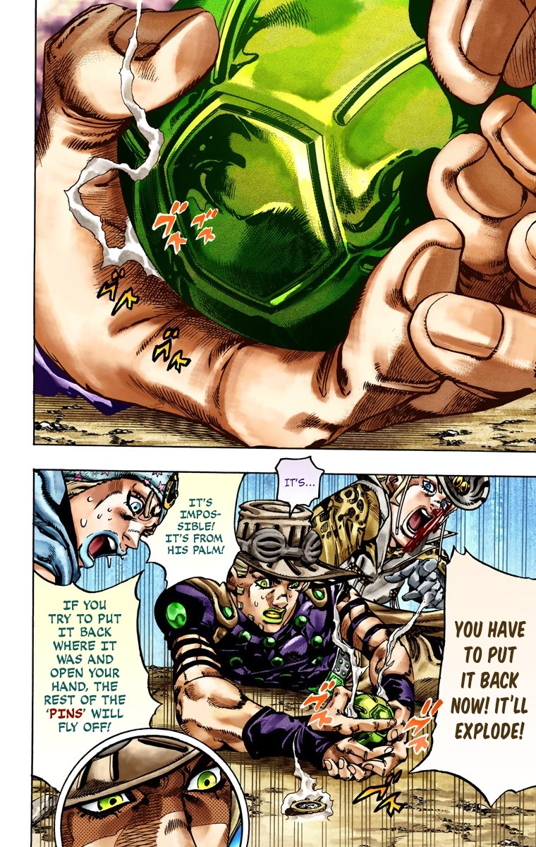 JoJo's Bizarre Adventure Steel Ball Run Colored Manga