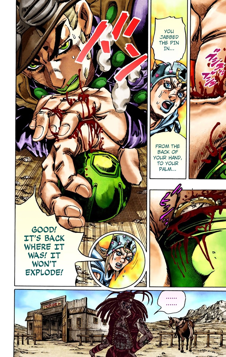JoJo's Bizarre Adventure Steel Ball Run Colored Manga