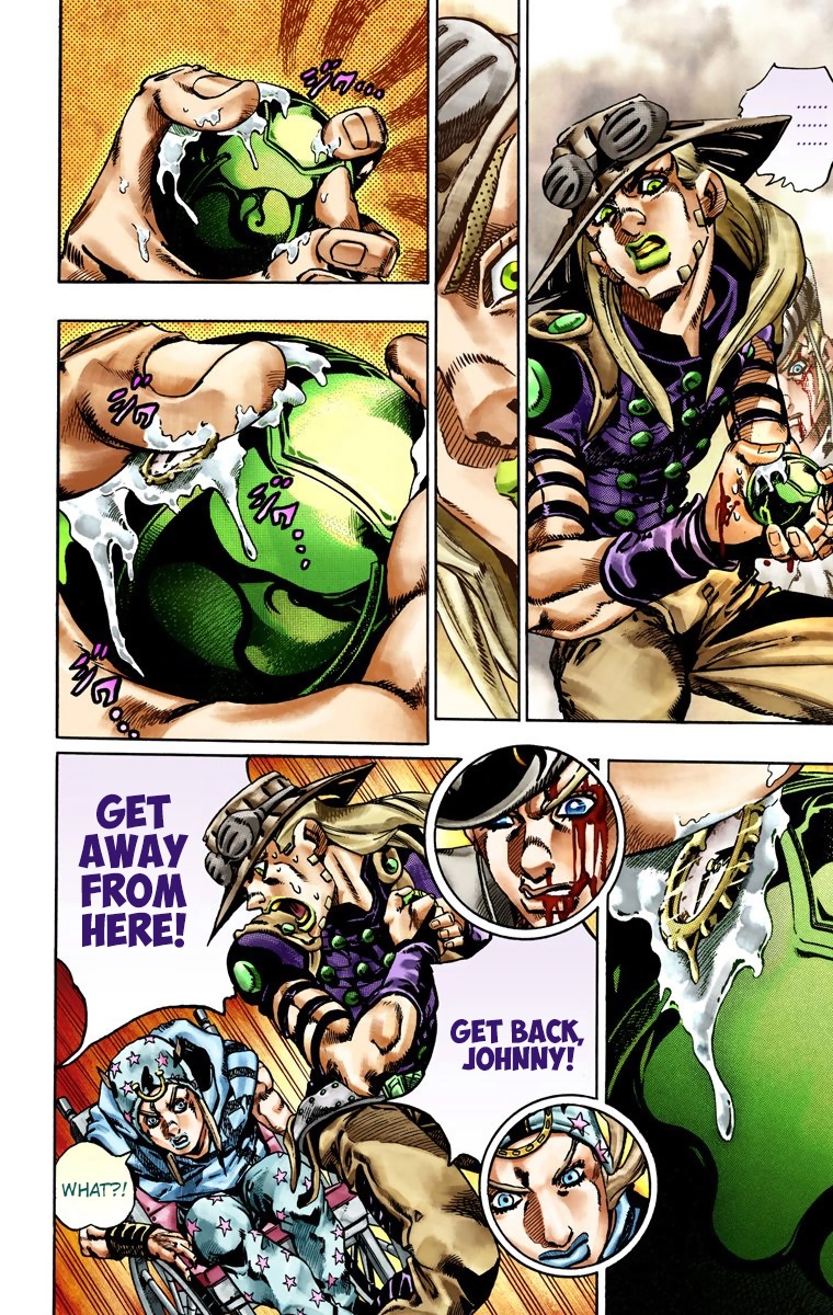JoJo's Bizarre Adventure Steel Ball Run Colored Manga