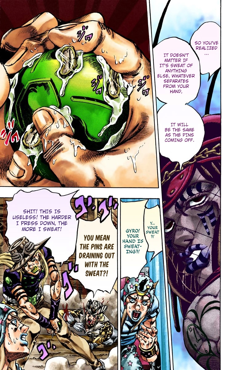 JoJo's Bizarre Adventure Steel Ball Run Colored Manga