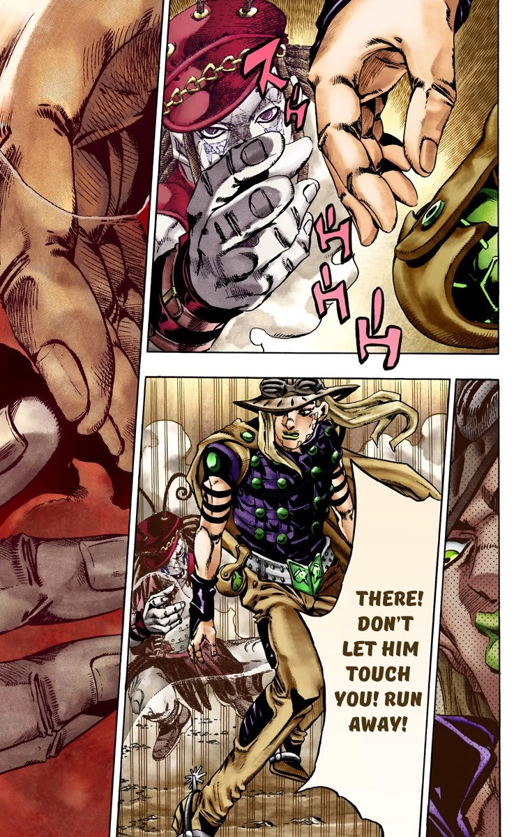 JoJo's Bizarre Adventure Steel Ball Run Colored Manga