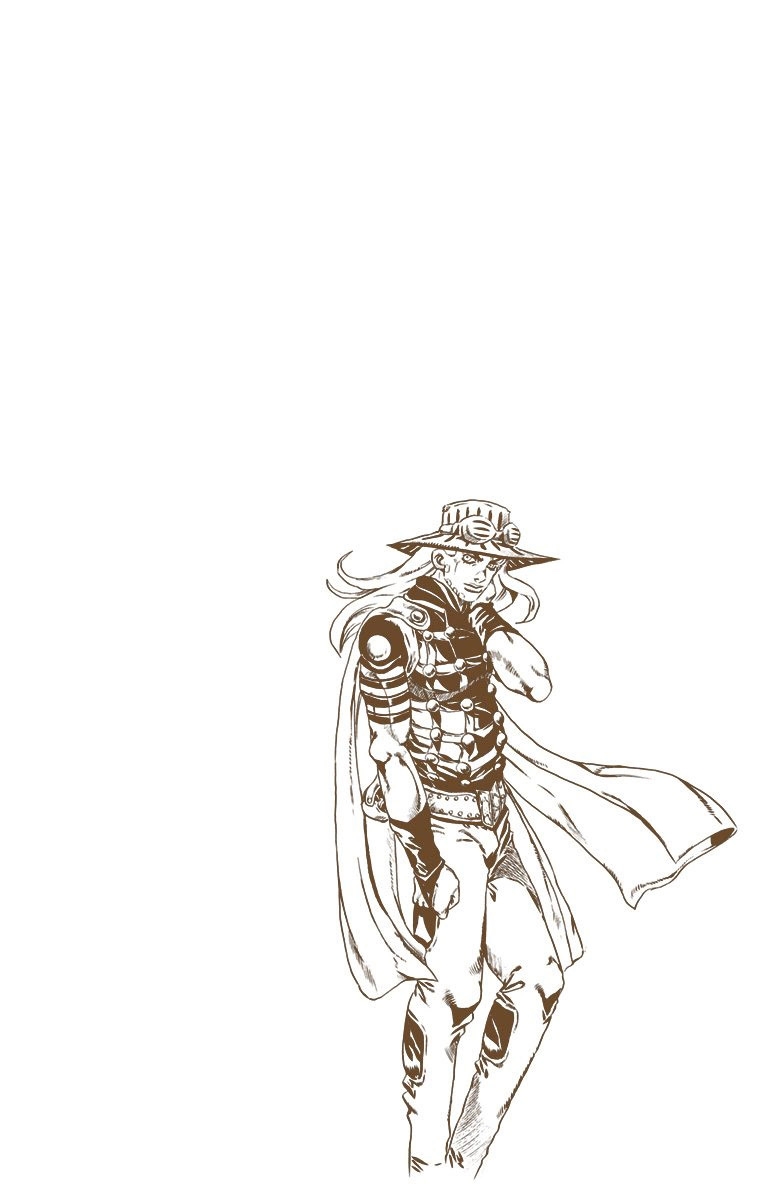 JoJo's Bizarre Adventure Steel Ball Run Colored Manga