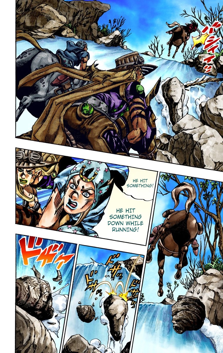 JoJo's Bizarre Adventure Steel Ball Run Colored Manga