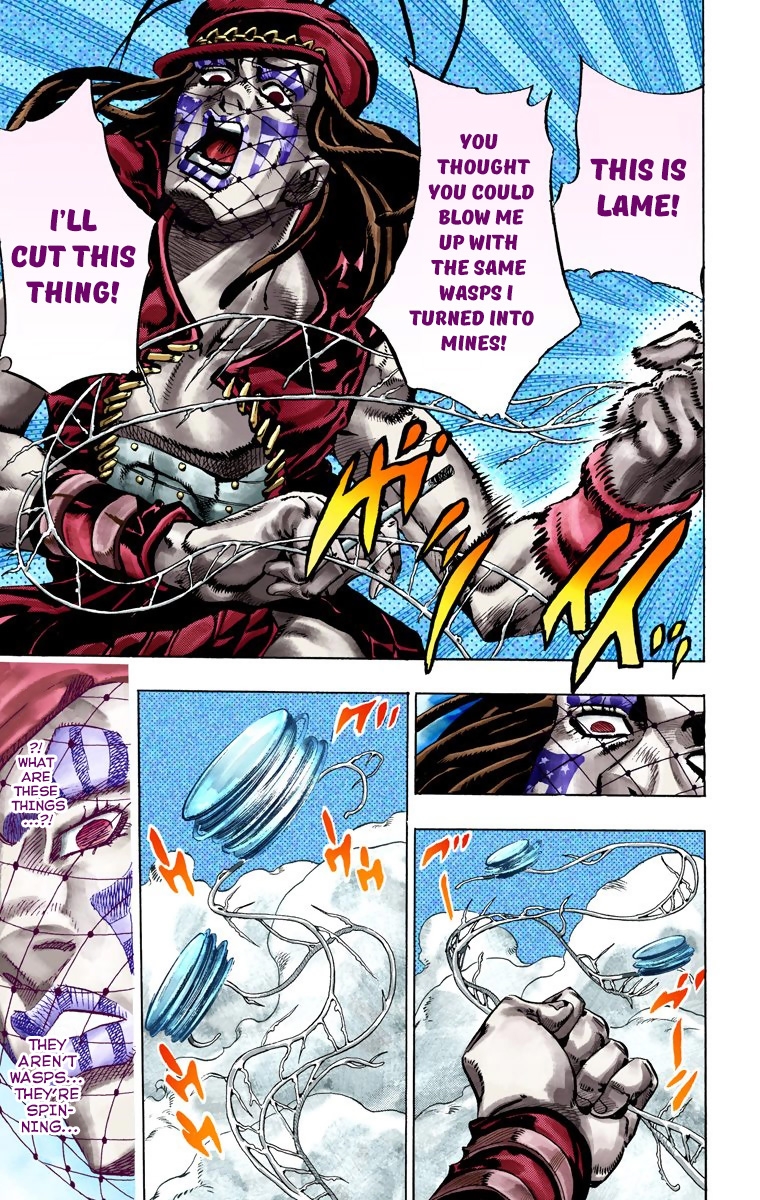JoJo's Bizarre Adventure Steel Ball Run Colored Manga