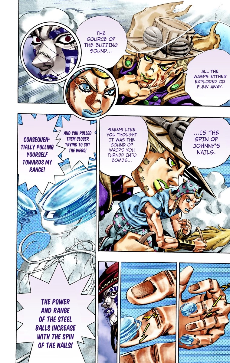 JoJo's Bizarre Adventure Steel Ball Run Colored Manga