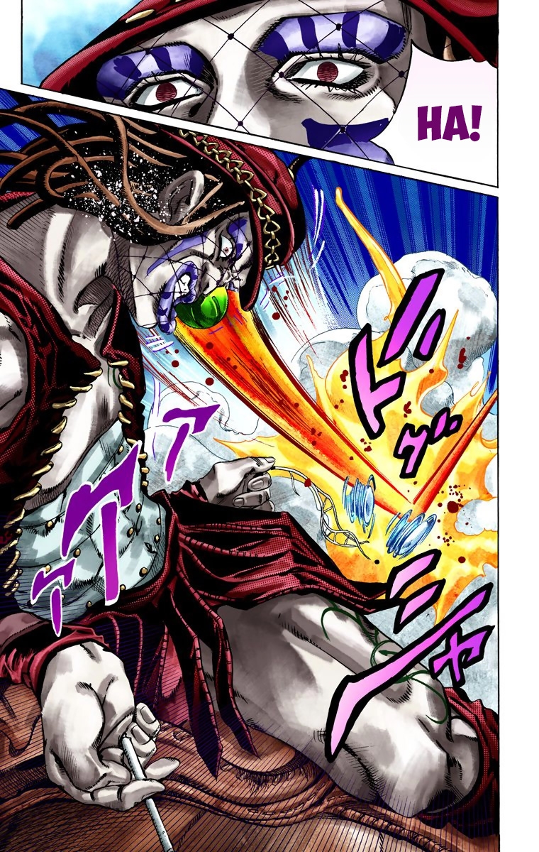JoJo's Bizarre Adventure Steel Ball Run Colored Manga
