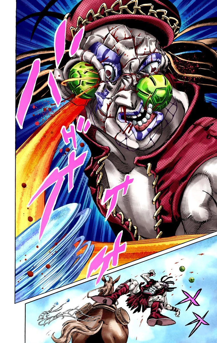 JoJo's Bizarre Adventure Steel Ball Run Colored Manga