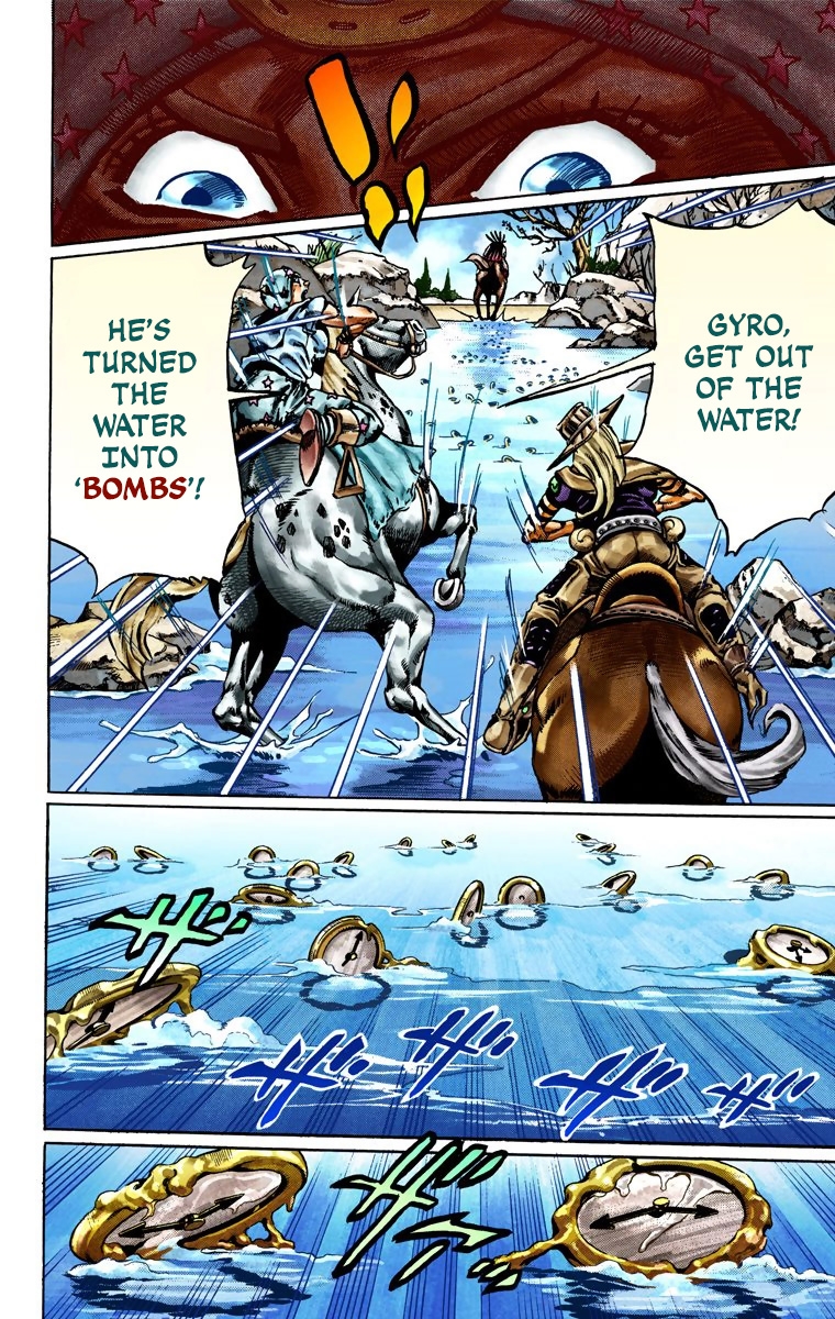JoJo's Bizarre Adventure Steel Ball Run Colored Manga