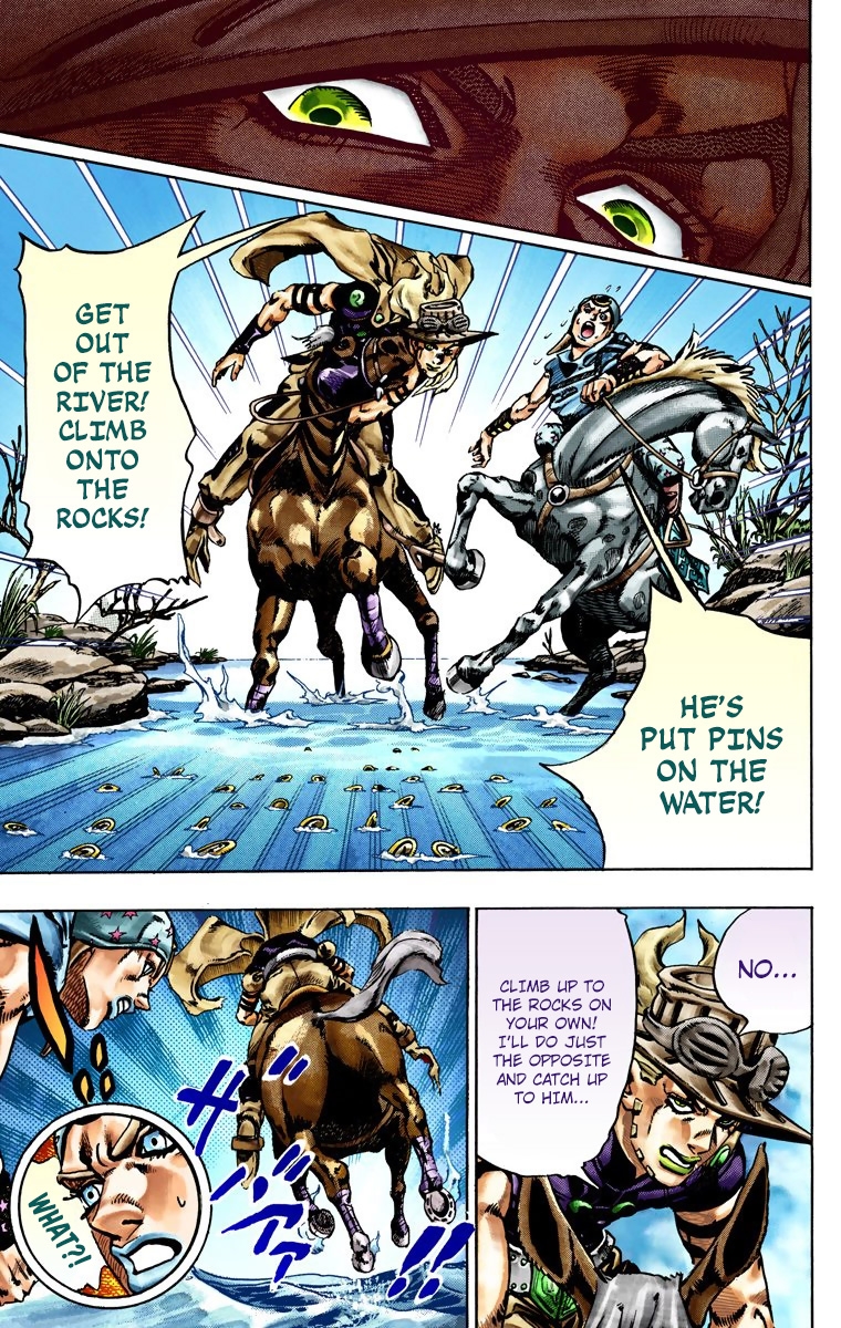 JoJo's Bizarre Adventure Steel Ball Run Colored Manga