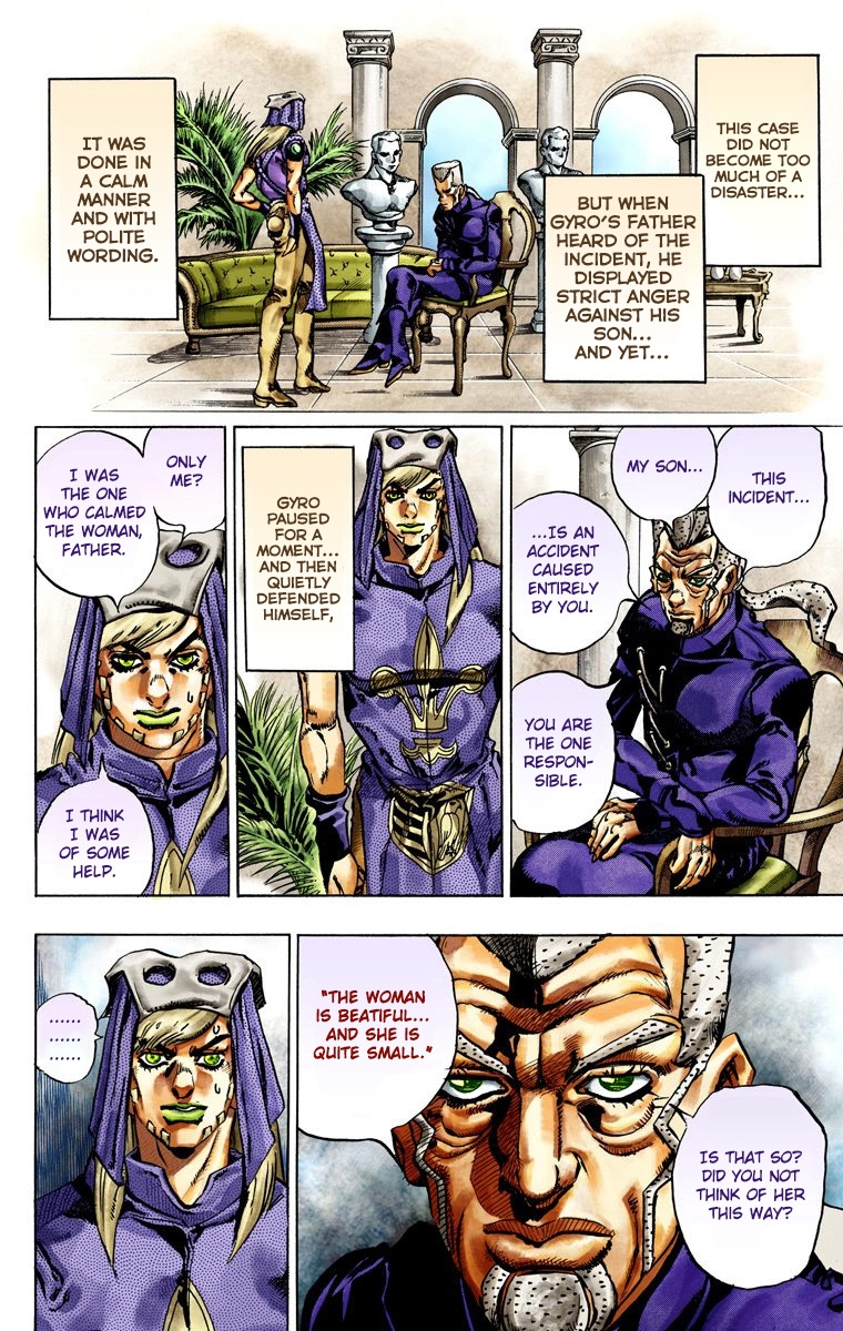 JoJo's Bizarre Adventure Steel Ball Run Colored Manga