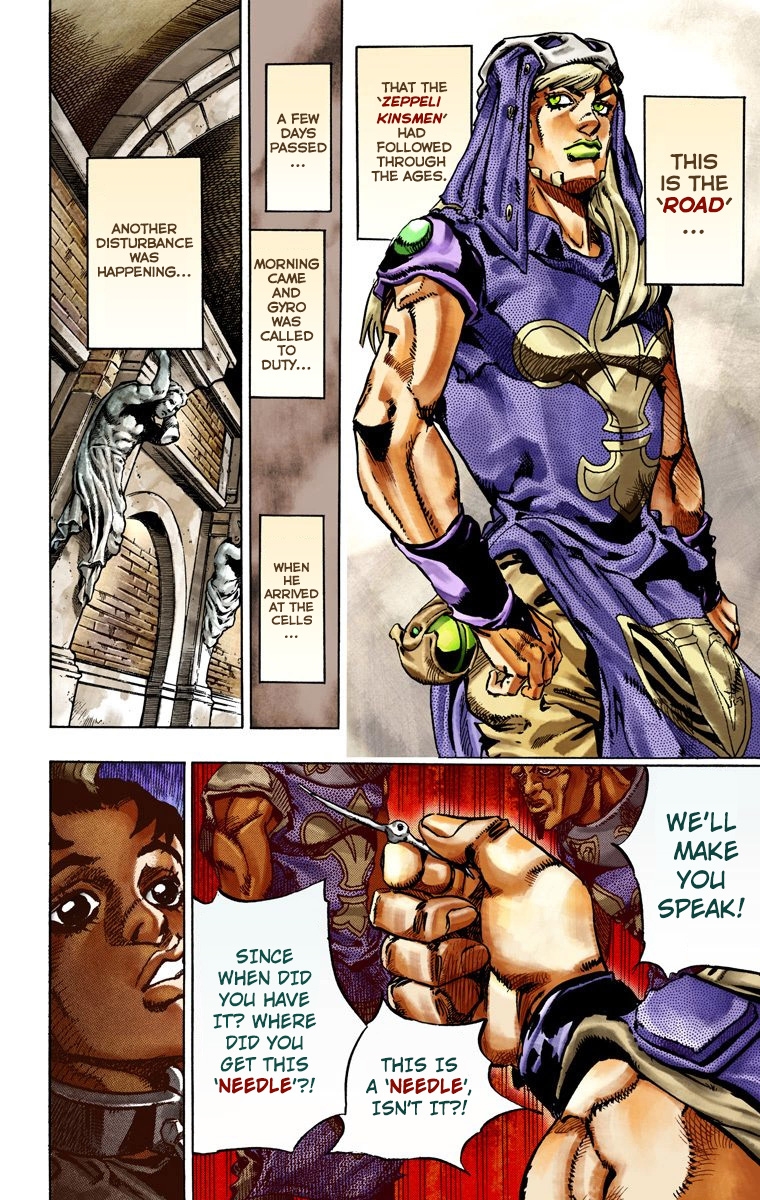 JoJo's Bizarre Adventure Steel Ball Run Colored Manga