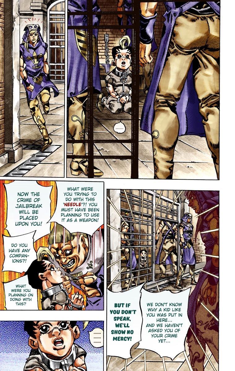 JoJo's Bizarre Adventure Steel Ball Run Colored Manga