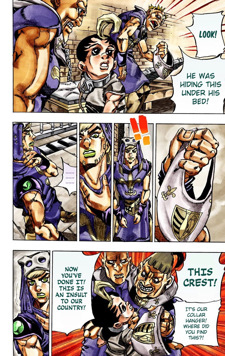 JoJo's Bizarre Adventure Steel Ball Run Colored Manga