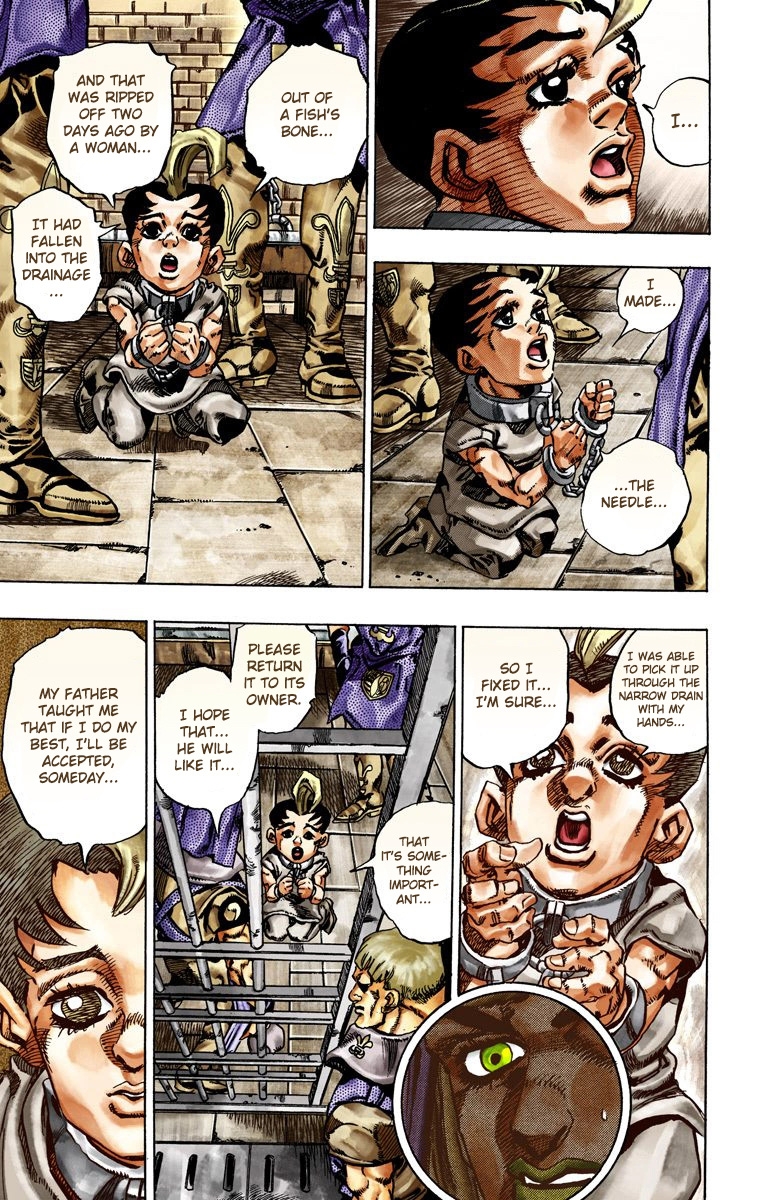 JoJo's Bizarre Adventure Steel Ball Run Colored Manga