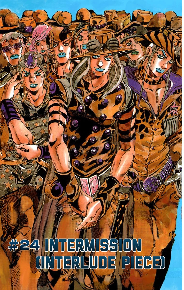 JoJo's Bizarre Adventure Steel Ball Run Colored Manga
