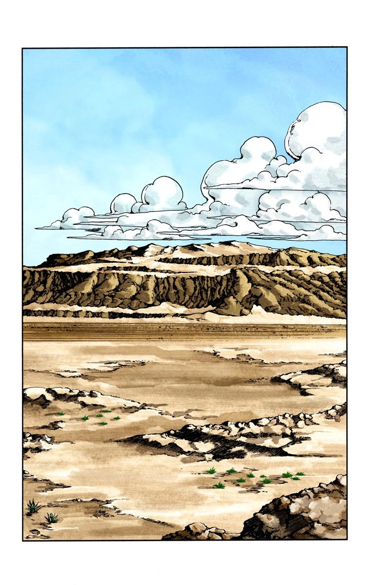 JoJo's Bizarre Adventure Steel Ball Run Colored Manga