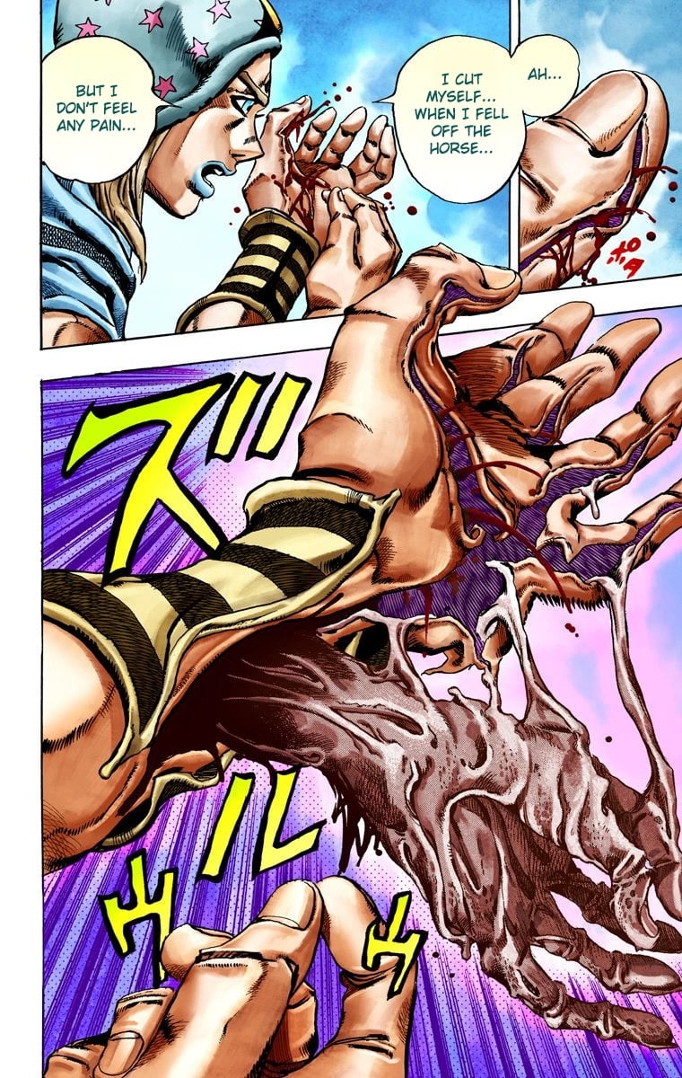 JoJo's Bizarre Adventure Steel Ball Run Colored Manga