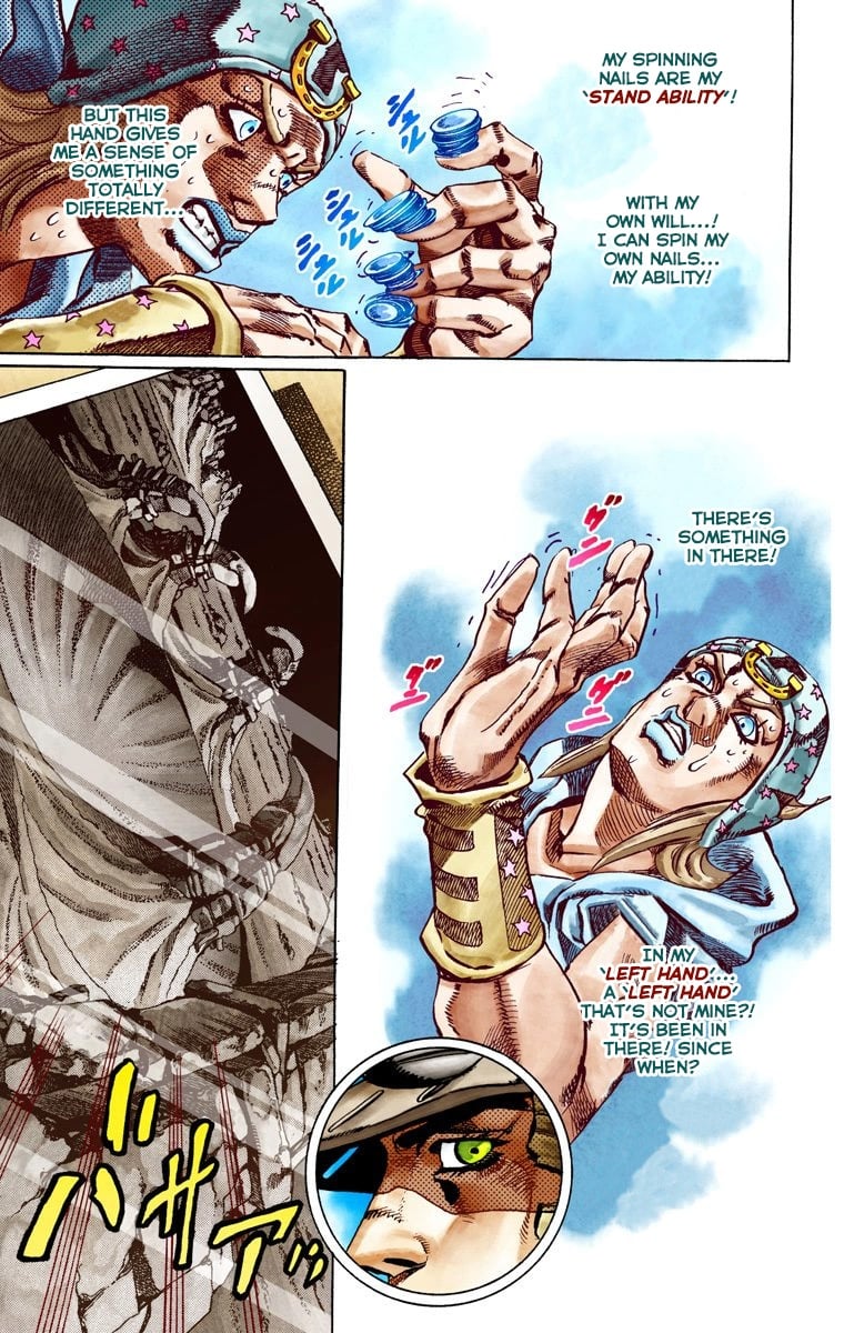 JoJo's Bizarre Adventure Steel Ball Run Colored Manga