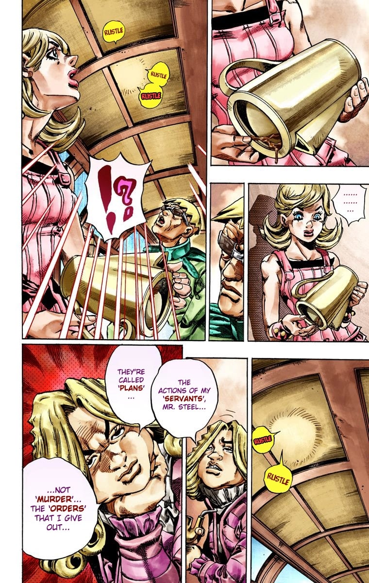 JoJo's Bizarre Adventure Steel Ball Run Colored Manga