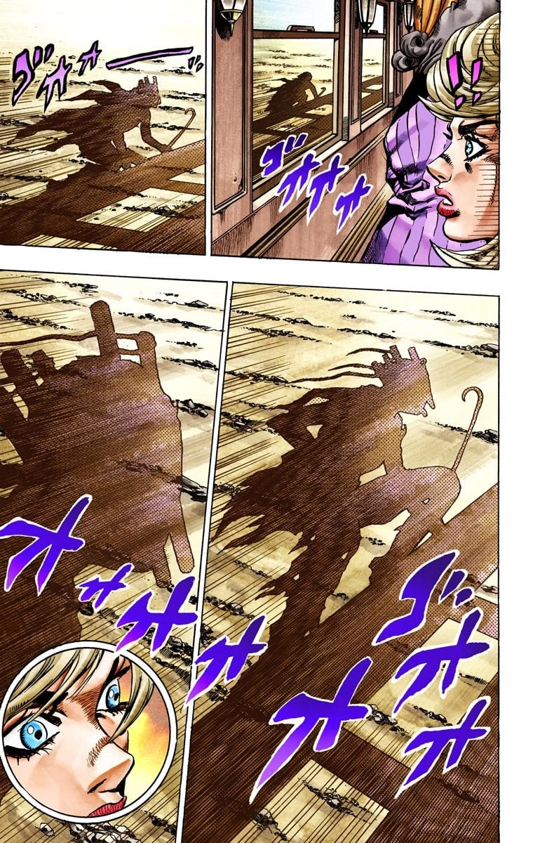 JoJo's Bizarre Adventure Steel Ball Run Colored Manga