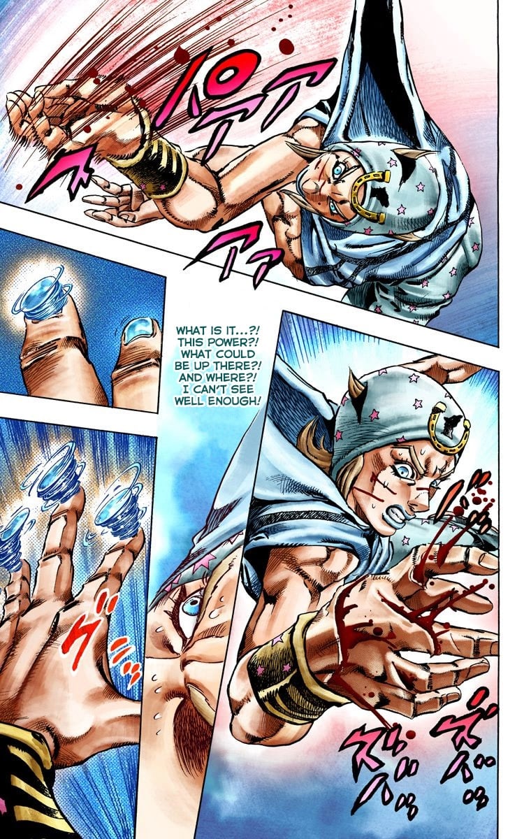 JoJo's Bizarre Adventure Steel Ball Run Colored Manga