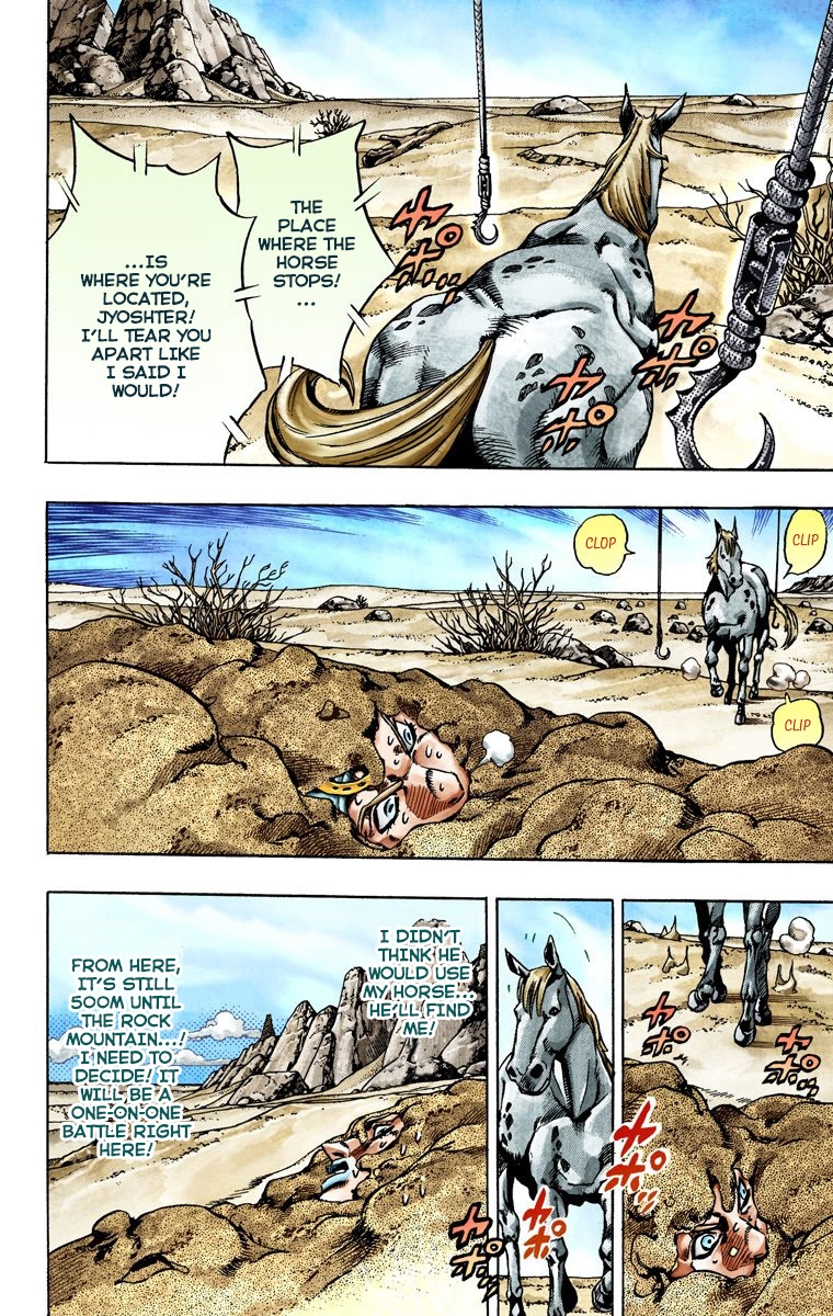 JoJo's Bizarre Adventure Steel Ball Run Colored Manga