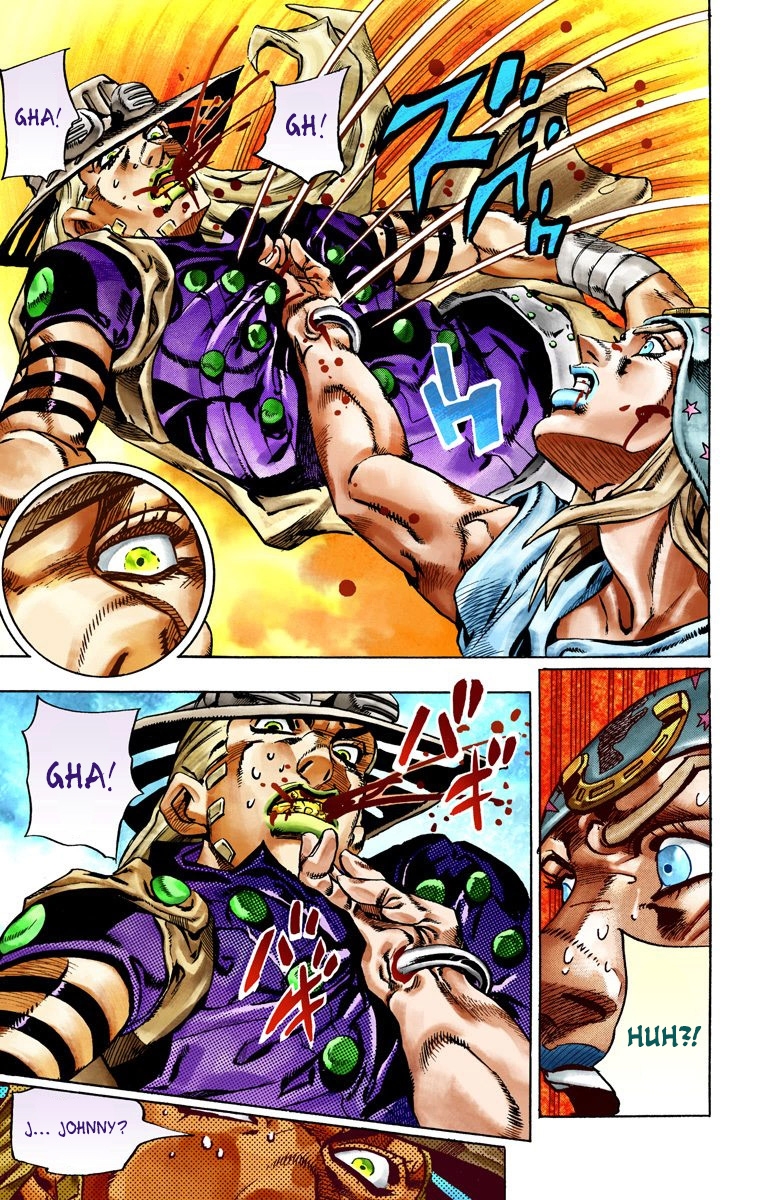 JoJo's Bizarre Adventure Steel Ball Run Colored Manga